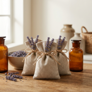 Lavender Drawer Sachets, Set of Three